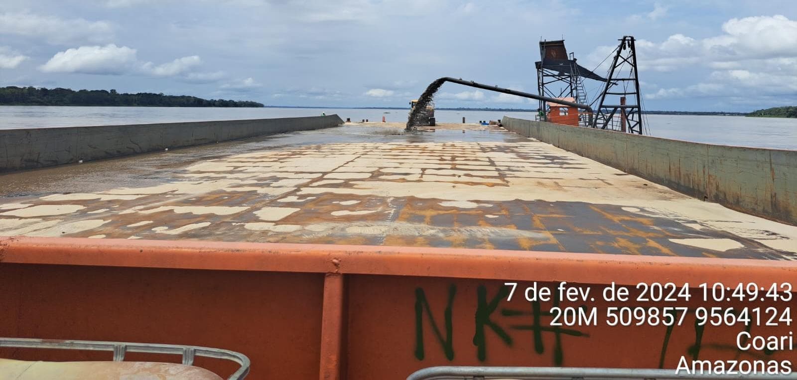 Serviços Emergenciais de Dragagem no Rio Amazonas – HTP-Tabocal