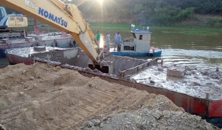 Dragagem do Canal de Irrigação CODEVASF – Jaíba / MG